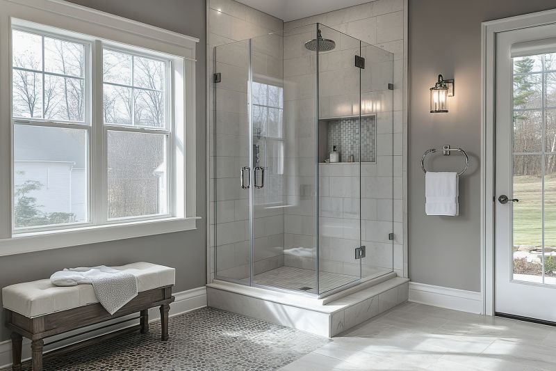 Walk-In Showers with Frameless Glass